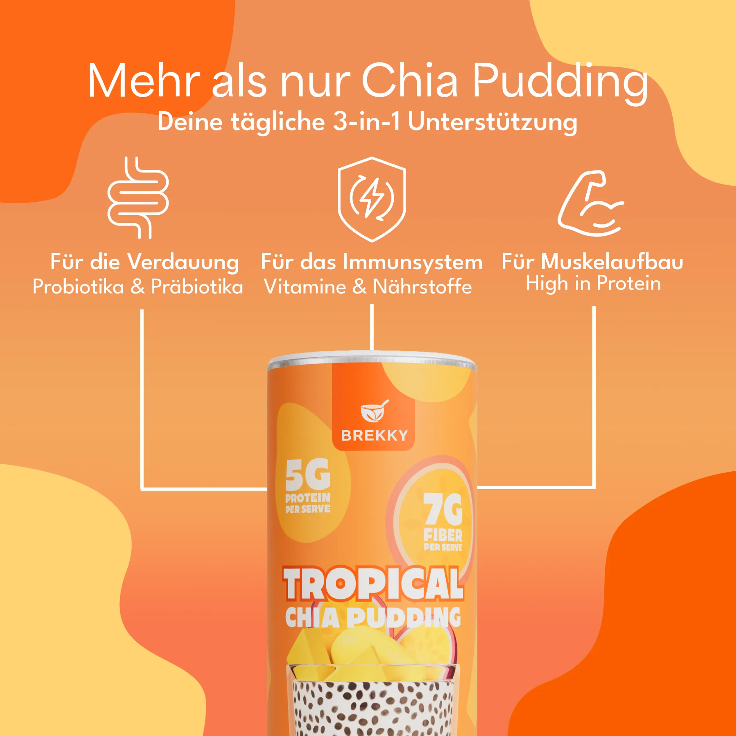Chia Pudding Tropical | Prä- & Probiotisch - Image 3