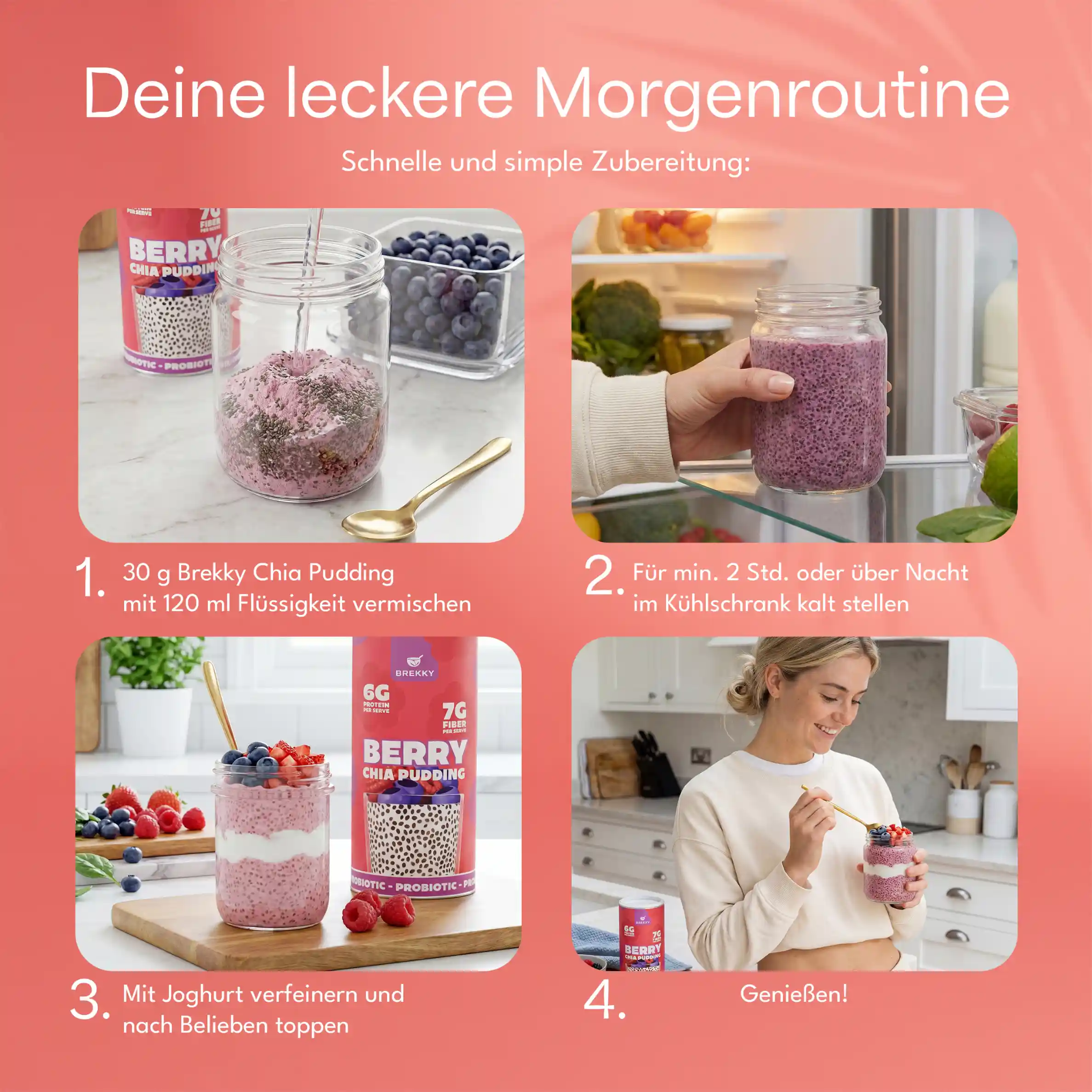 Chia Pudding Probierpaket | Prä- & Probiotisch - Image 5