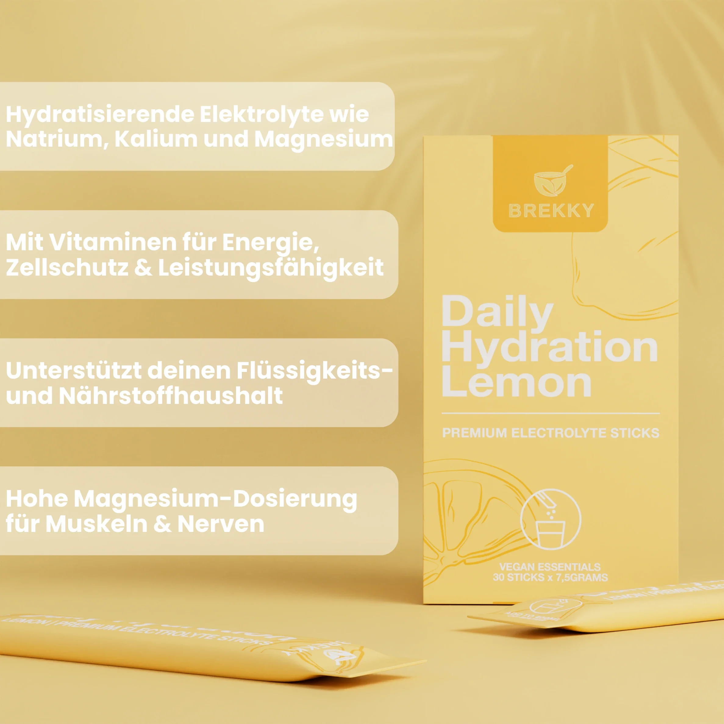 Daily Hydration Sticks Lemon - Image 3