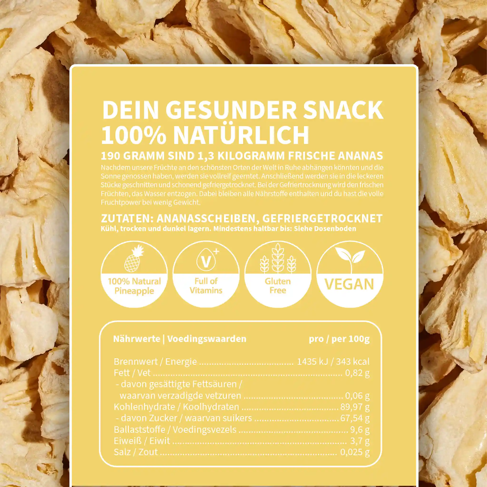Gefriergetrocknete Ananas - Image 4