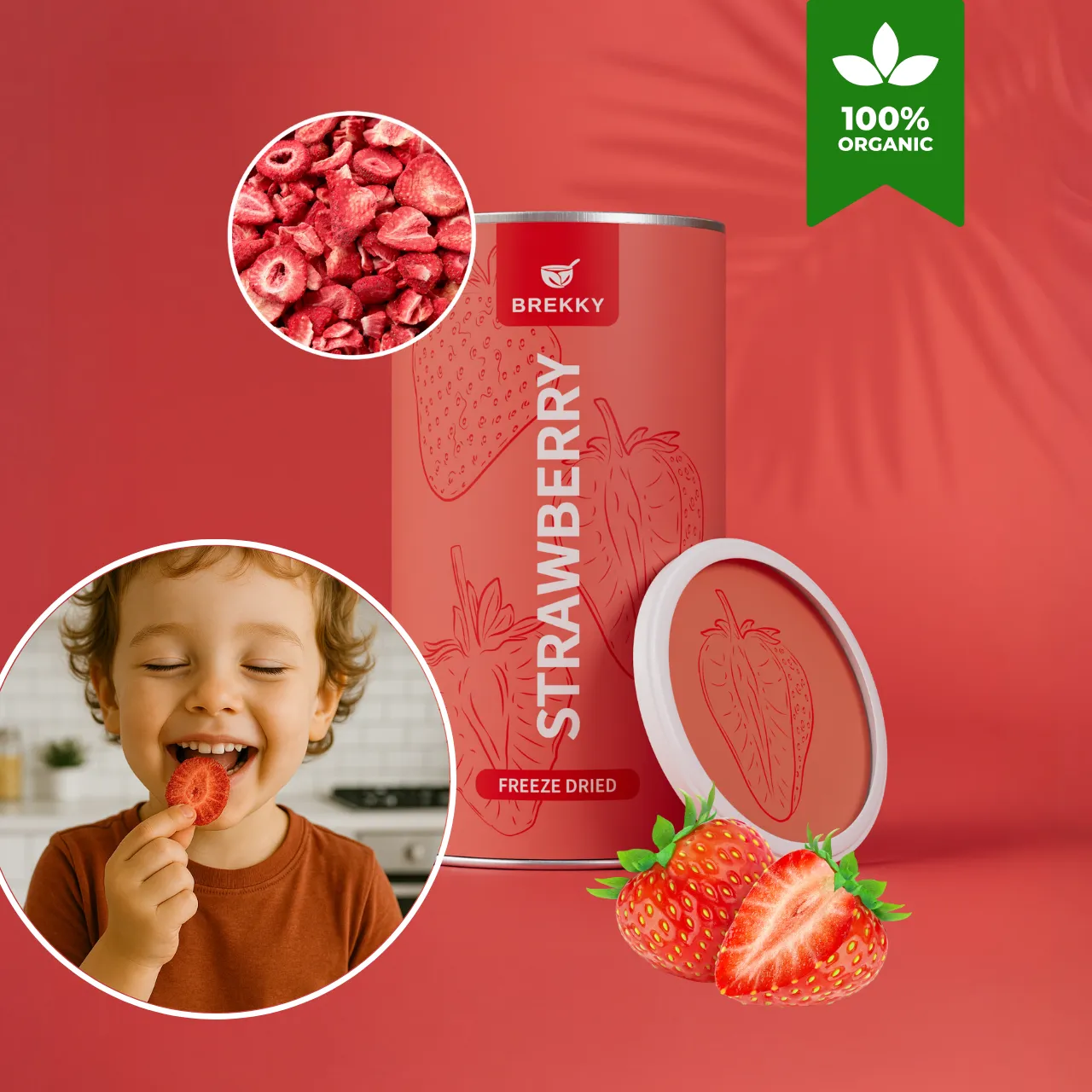 Gefriergetrocknete Erdbeeren - Image 3