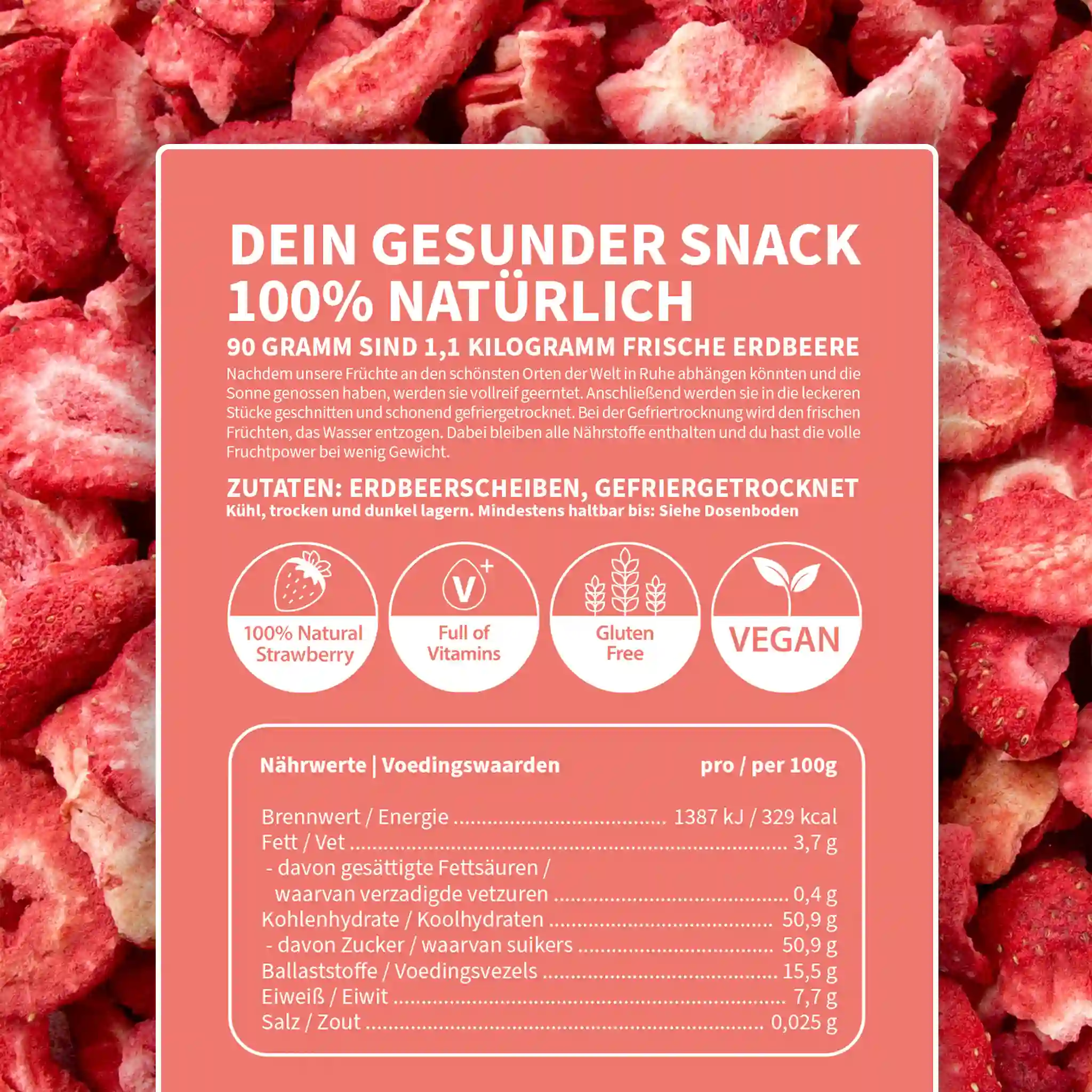 Gefriergetrocknete Erdbeeren - Image 4