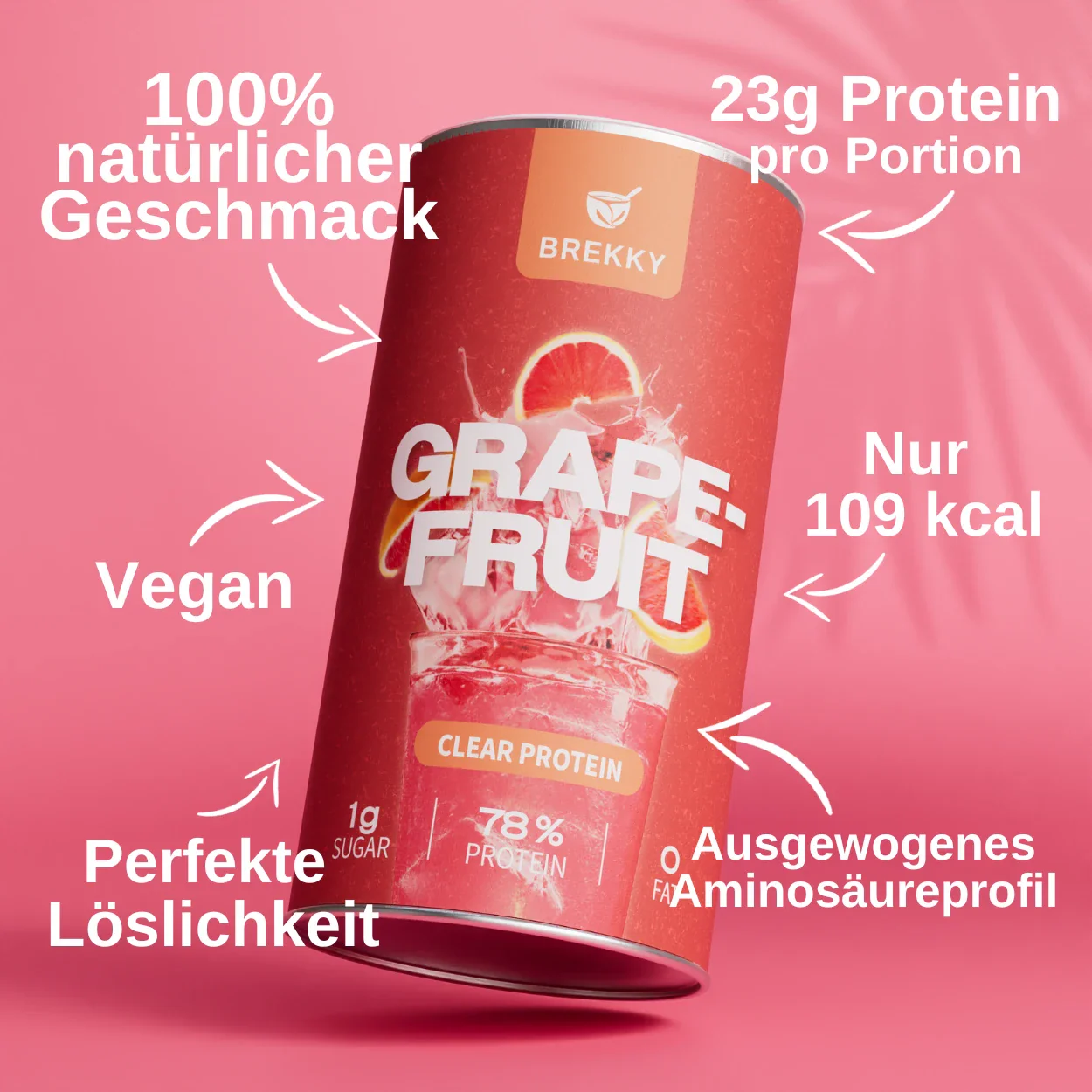Grapefruit - Veganes Clear Protein - Image 3