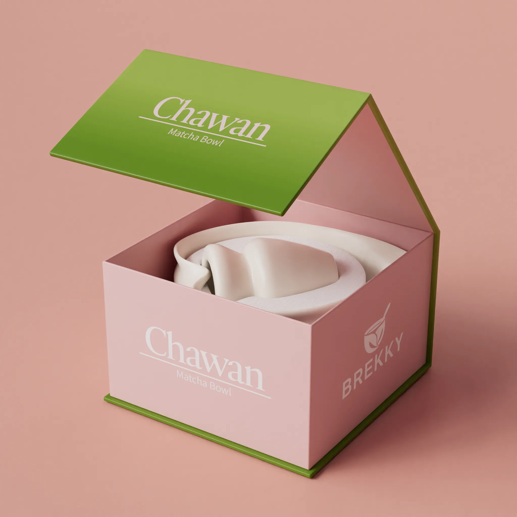 Matcha Herz-Chawan + Besen Halter | Love Edition - Image 3
