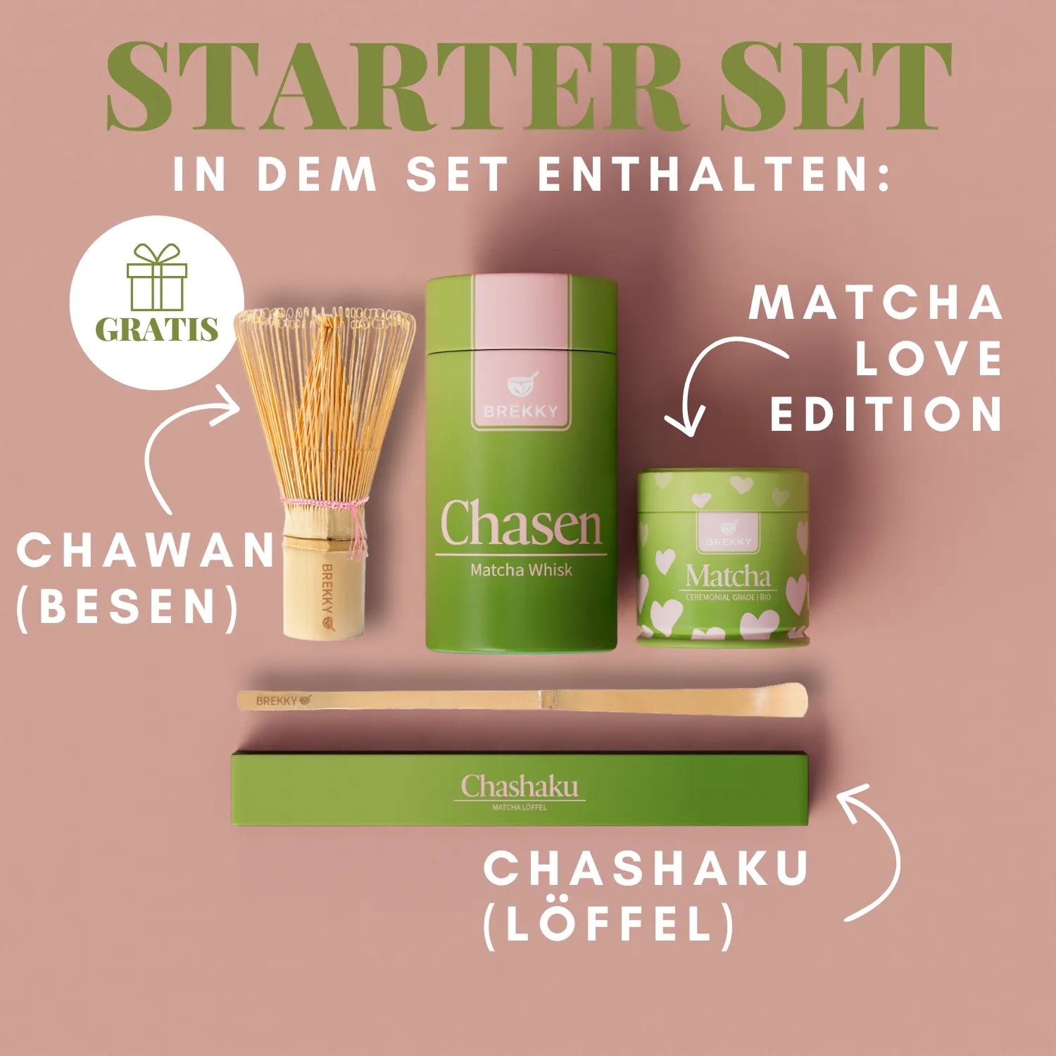 BIO Matcha Probierpaket - Limitiertes Starter Set - Image 4