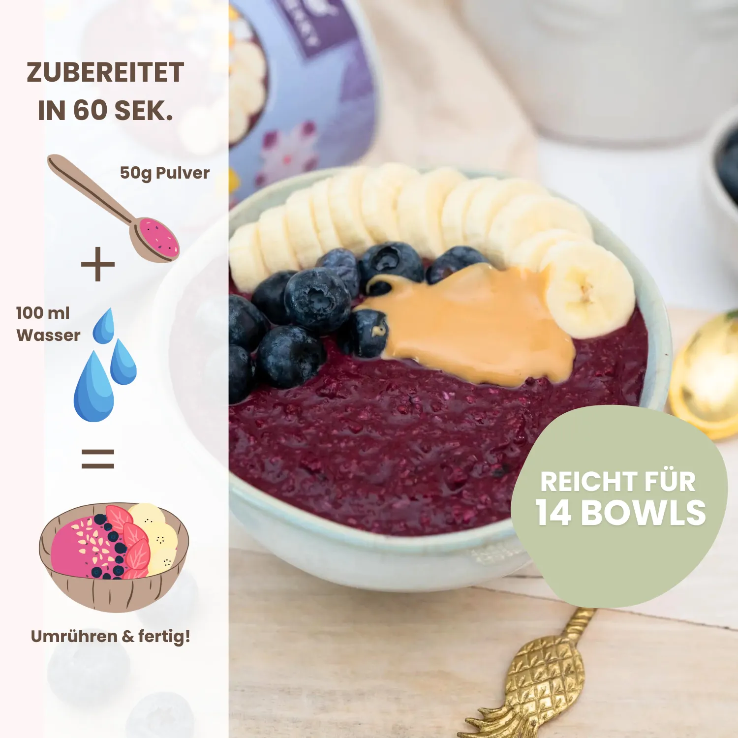 Limitiertes Frühlings Probierpaket I 4er Smoothie Bowl Wahlset - Image 4